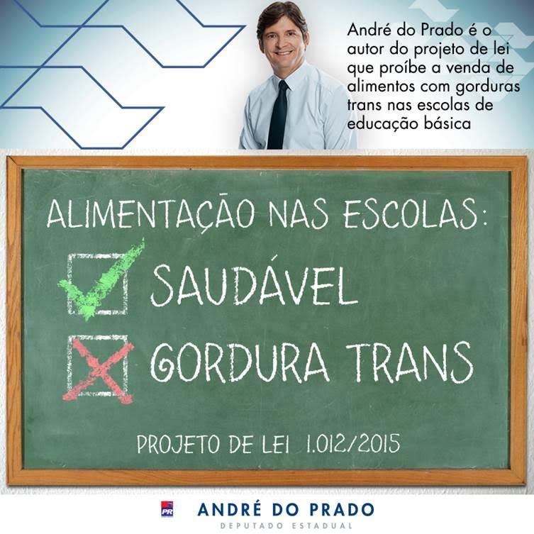 Propositura apresentada pelo deputado André do Prado visa diminuir a incidência de problemas de saúde oriundos da ingestão de alimentos com esta substância